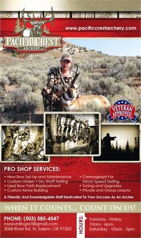 Pacific Crest Archery, Inc.
