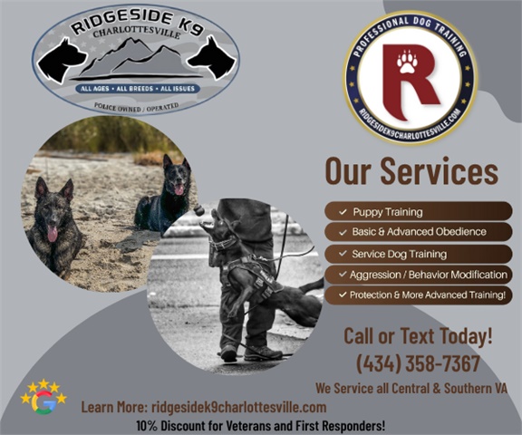 Ridgeside K9 Charlottesville