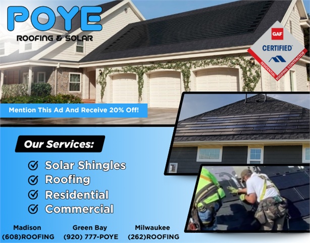 POYE Roofing & Solar