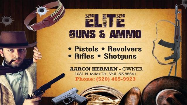 Elite Guns and Ammo