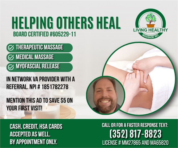 Living Healthy Massage, Inc.