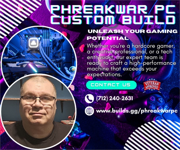 Phreakwar PC Custom Builds LLC