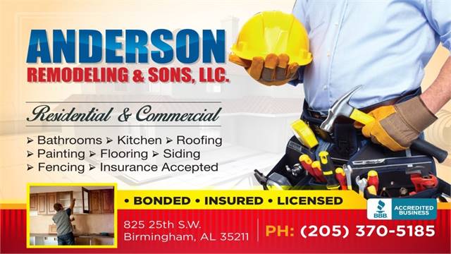 Anderson Remodeling & Sons LLC