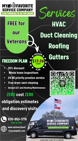 My Favorite Service Company - New Braunfels