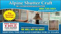 Alpine Shutter Craft