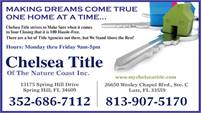 Chelsea Title Of The Nature Coast, Inc.