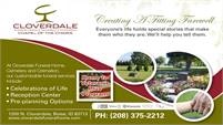 Cloverdale Funeral Home Cemetary-Crematory