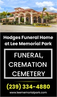 Hodges Funeral Home At Lee Memorial Park