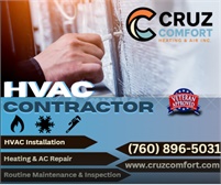 CRUZ COMFORT HEATING & AIR INC