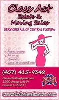 Class Act Estate & Moving Sales