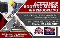 Action Now Roofing Siding & Remodeling