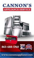 Cannon's Appliance Service