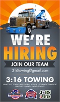 3:16 Towing 