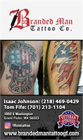 Branded Man Tattoo