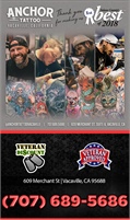 Anchor Tattoo Vacaville