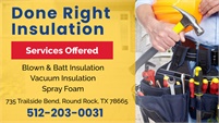 Done Right Insulation