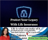 Insurance Consultant - Elda Cabrera