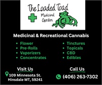 The Loaded Toad Medicinal Garden