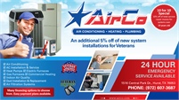 AirCo Air Conditioning Heating & Plumbing