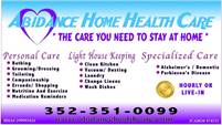 Abidance Home Health Care