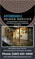 Affordable Sewer Service