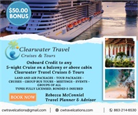 Clearwater Travel, Cruises & Tours